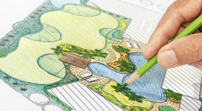 Fouten voorkomen bij tuinaanleg? Wij helpen je! schets van tuinontwerp