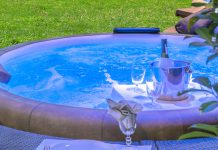 Vier tips voor een geschikte spa in jouw tuin! jacuzzi tuin
