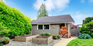 Geld lenen voor een tuinhuisje tuinhuis