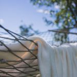 De verschillende functies van een hangmat hangmat in de tuin