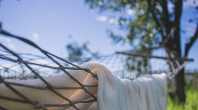De verschillende functies van een hangmat hangmat in de tuin